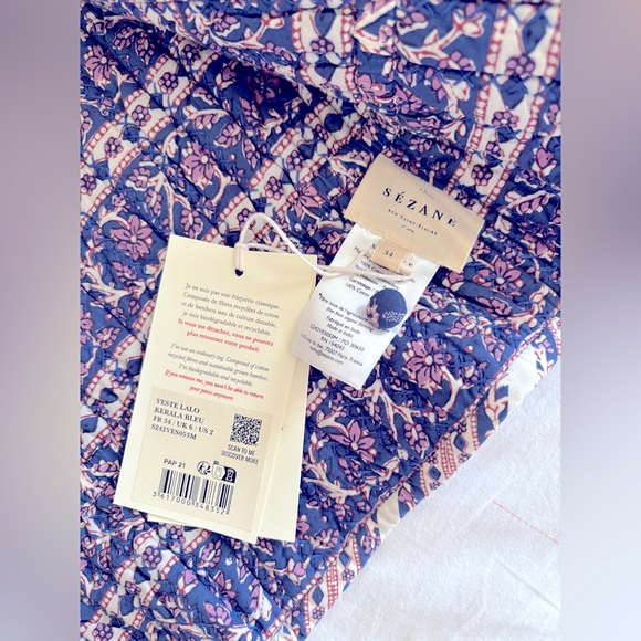 Sézane, Lalo Jacket, Floral Pattern, NWT!! - Picture 11 of 12